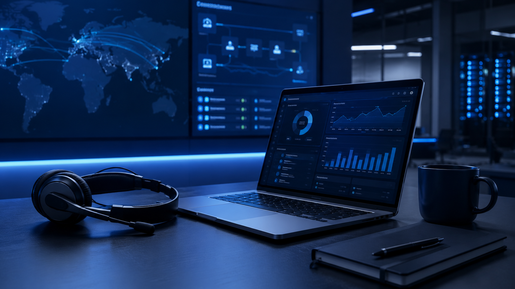 Suporte técnico empresarial da Infotop